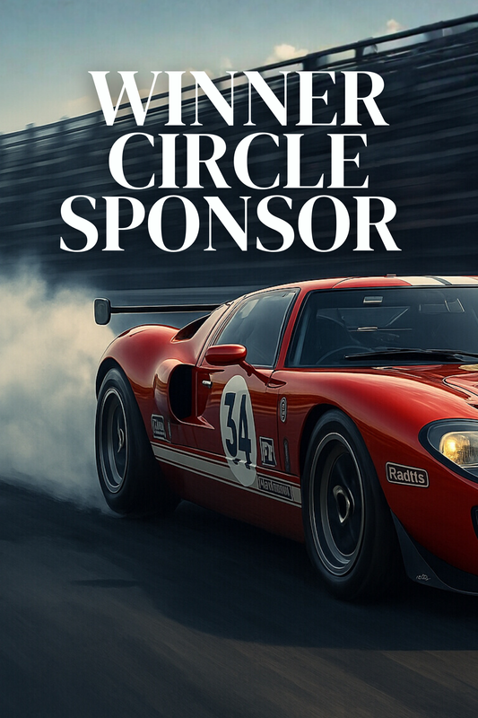 Secure Your Sponsorship – Lead Character Winner Circle (Deposit Only)