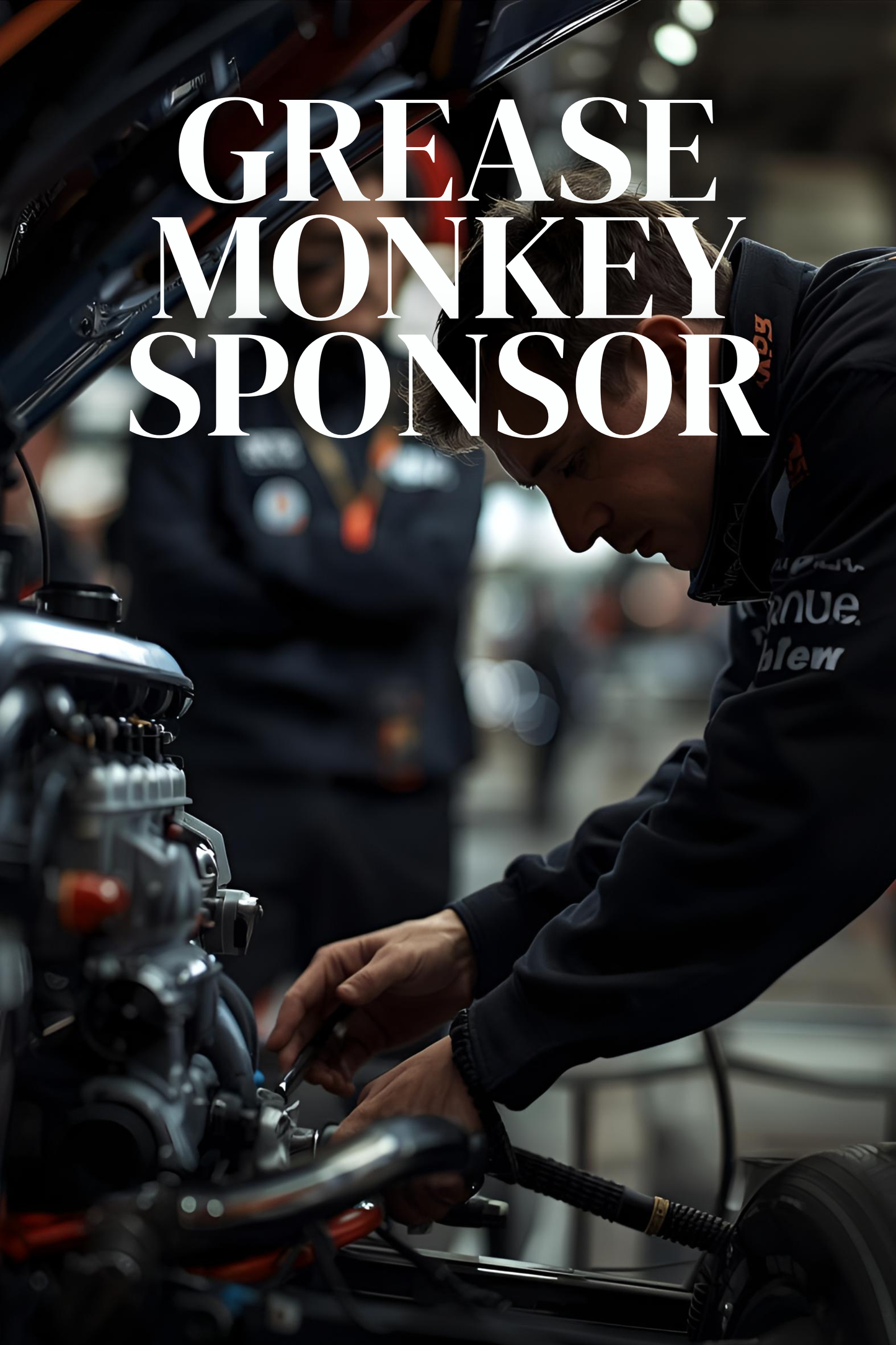 Secure Your Sponsorship – V8- The Grease Monkey Sponsor (Deposit Only)