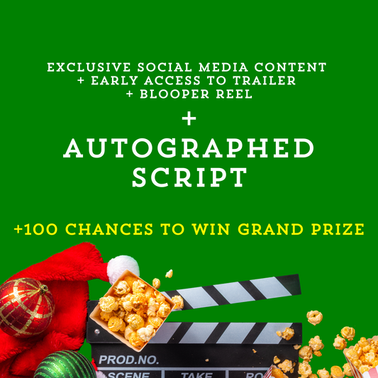 +100 Chances. Exclusive social media content + early access to trailer + blooper reel + autographed script