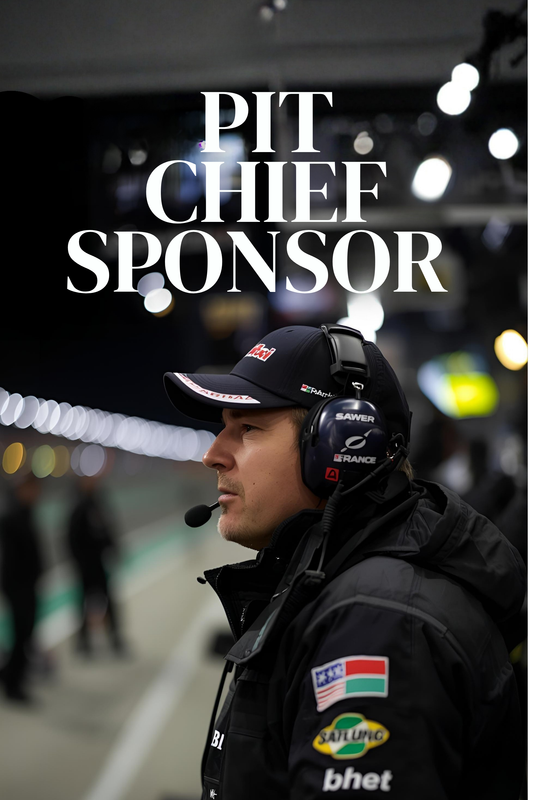 Secure Your Sponsorship – Kane, the Pit Chief and Father Figure (Deposit Only)